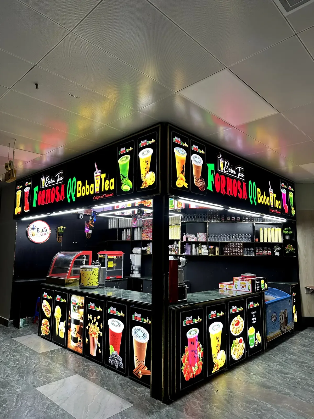3d ayrelic  golden ss LED sign 
