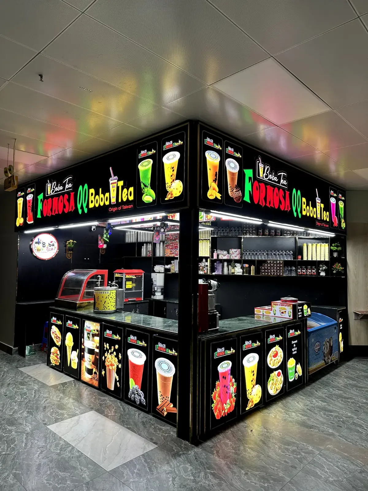 3d ayrelic  golden ss LED sign 